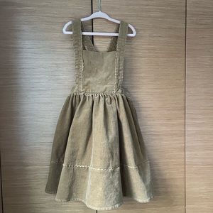 Rylee & Cru Corduroy Pinafore NWOT